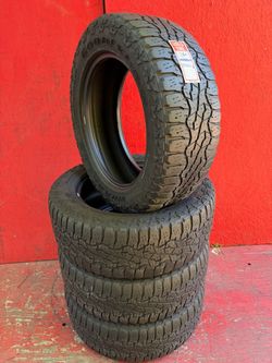 275/55R20 GOOD YEAR WRANGLER A/T full tires set