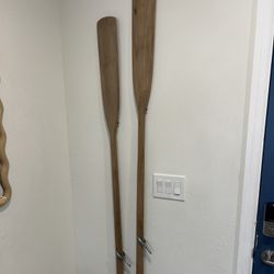  Oars Boat Wood