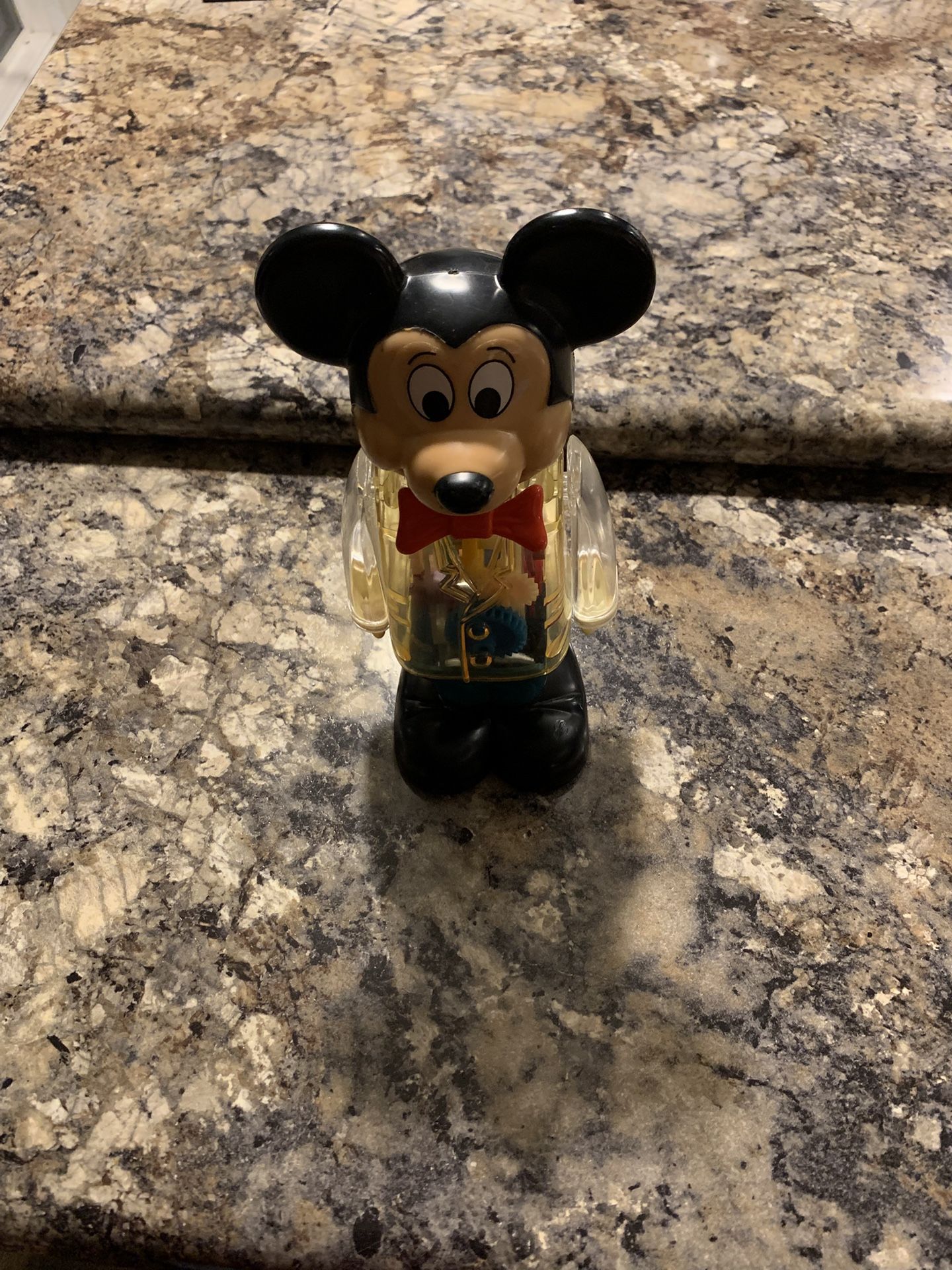 Vintage Mickey Windup Toy.