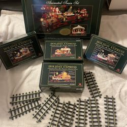 The Holiday Express Animated Train Set