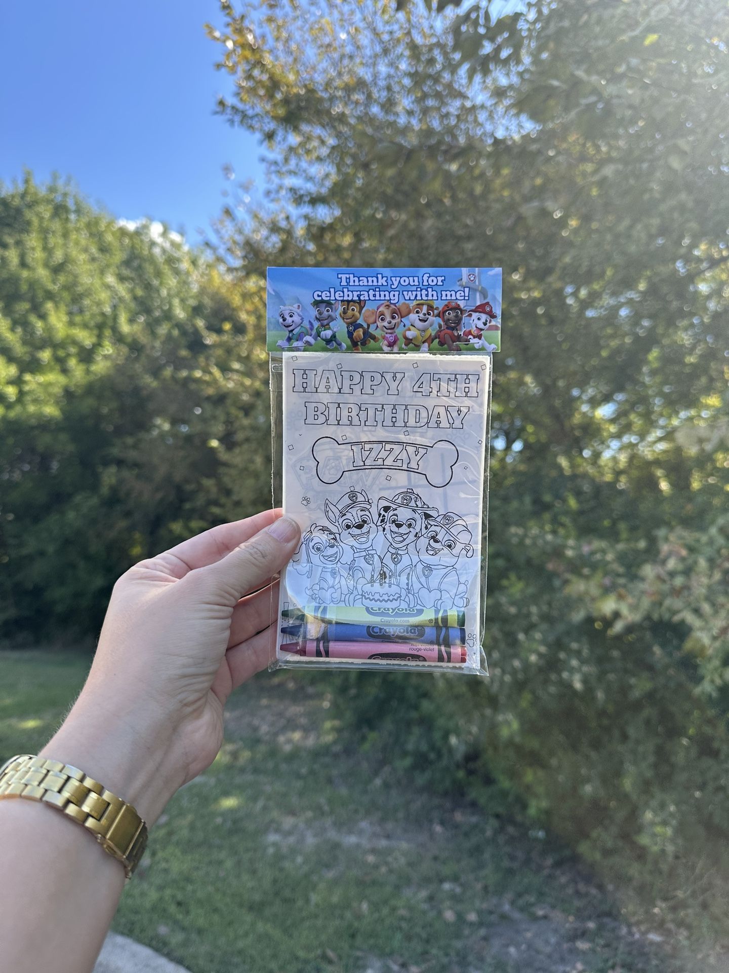 Paw Patrol Coloring Sticker Sheets - Pick up in Azle or NRH