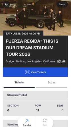 Fuerza Regida This Is Our Dream Stadium Tour Saturday July 18th