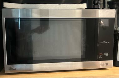 LG Stainless Steel Microwave – Large Capacity