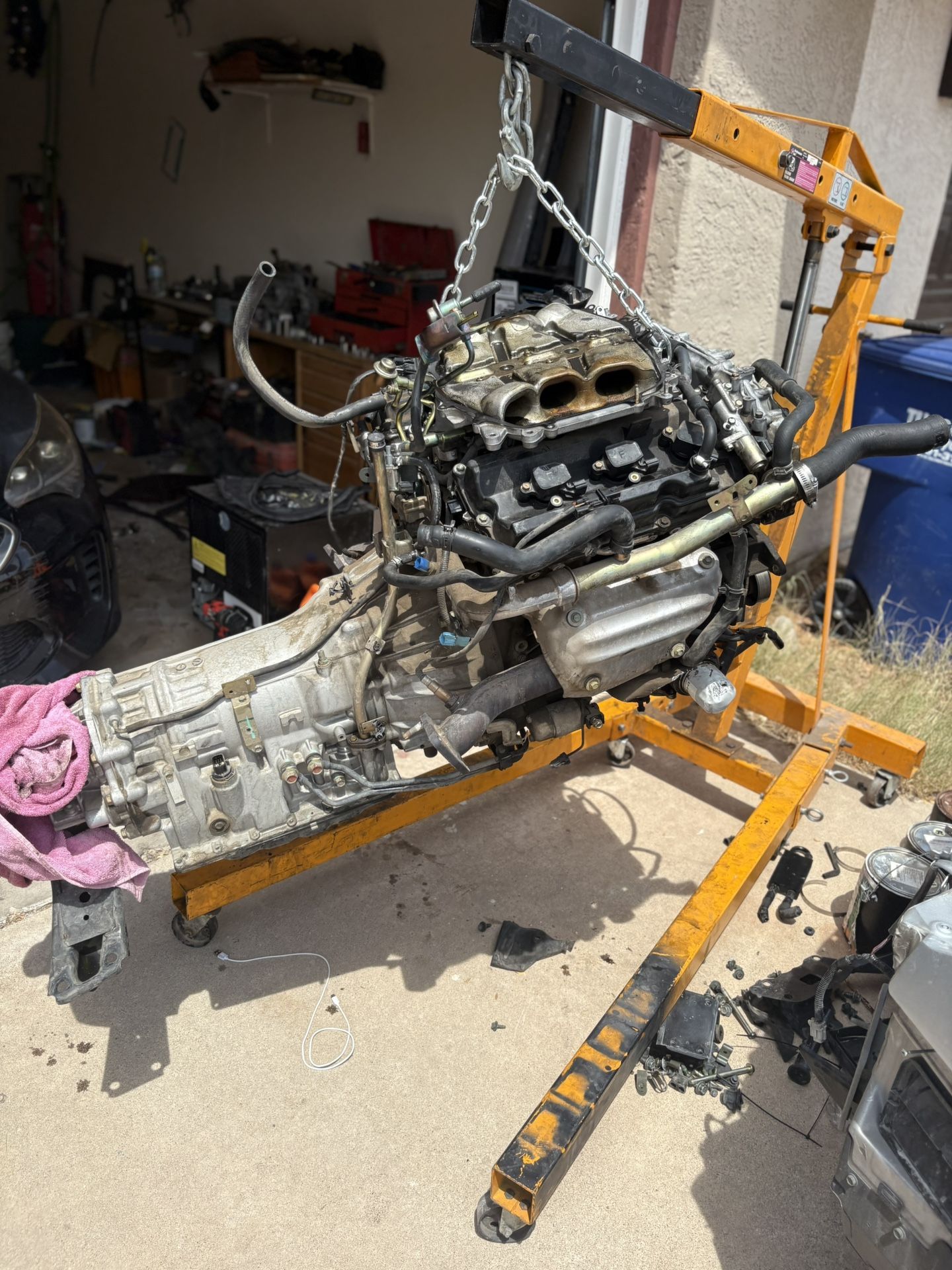 Vq35De Engine And Automatic Transmission