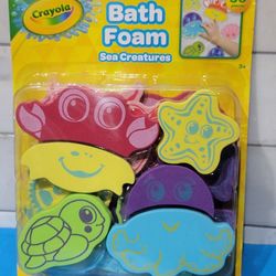Crayola Mix & Match Bath Foam Sea Creatures 
$4 each (Four Available)
