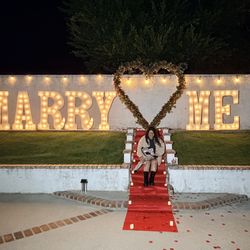 Marquee Letters And Backdrops 