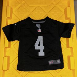 Nike Las Vegas Raiders Derek Carr  Baby Jersey Size 18m $25 OBO