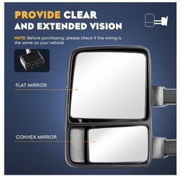Towing Mirrors Brand New Set