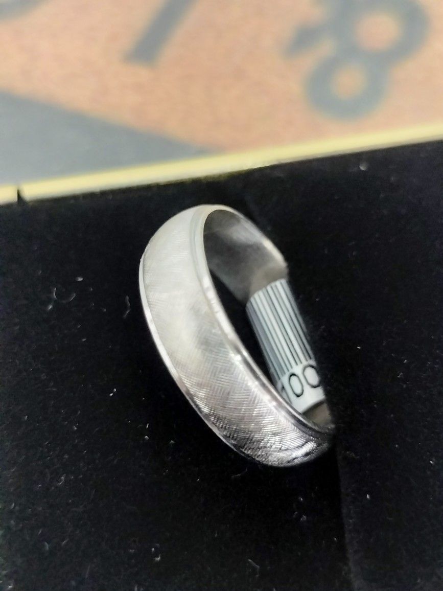 Matte Finish Plain Band 14kt