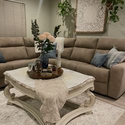5 Piece Dual Power Sectional