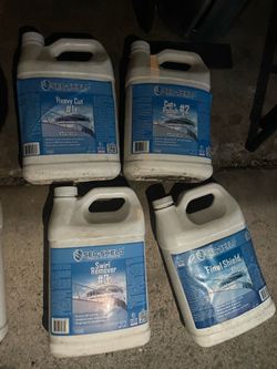 Chemicals for washing boats