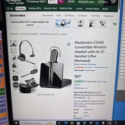 Office Headset Plantronics-cs540