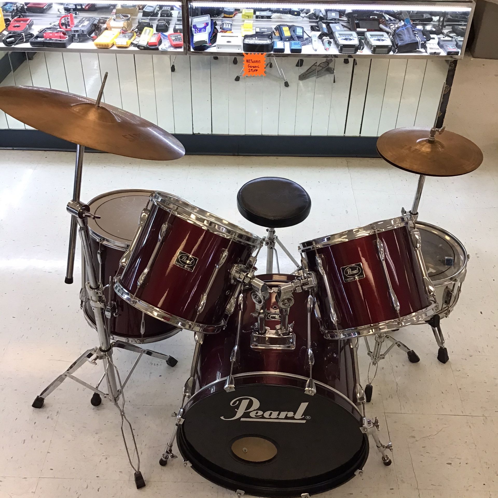 Pearl Export Drum Set