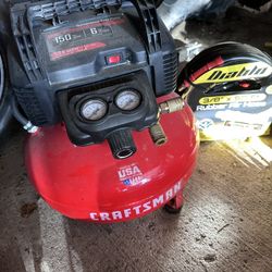 Air Compressor And Hose