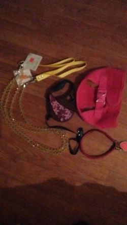 Pink pet bag and more