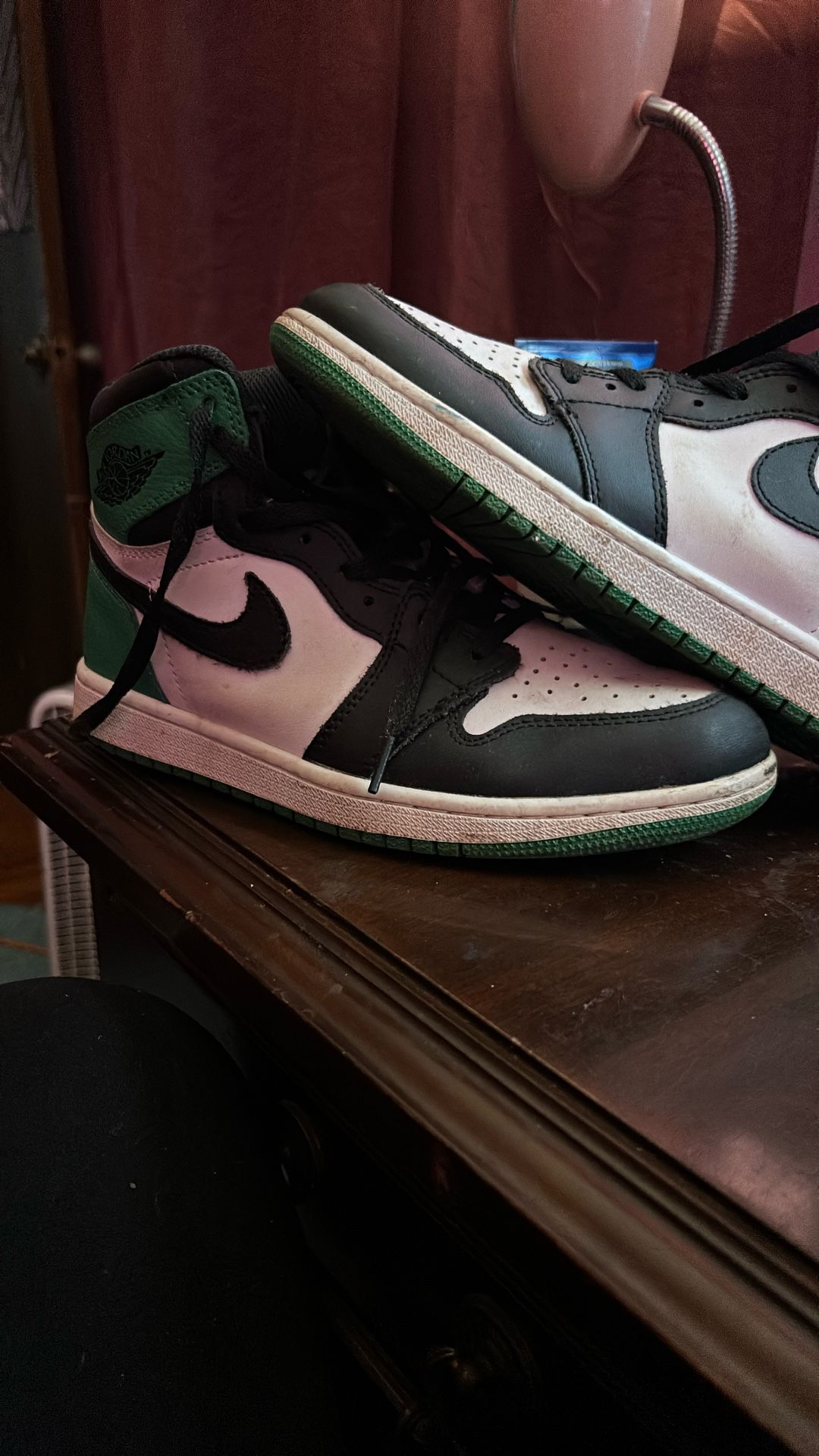 nike air jordan 1 retro high og lucky green