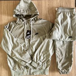 Olive Windbreakers