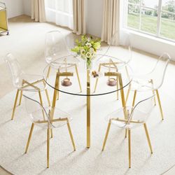 Coffee Table with 4 Chairs