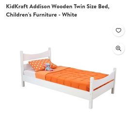 Kidkraft addison twin bed white hot sale