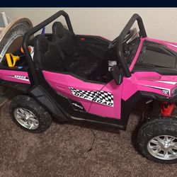 Pink Jeep Ride On 