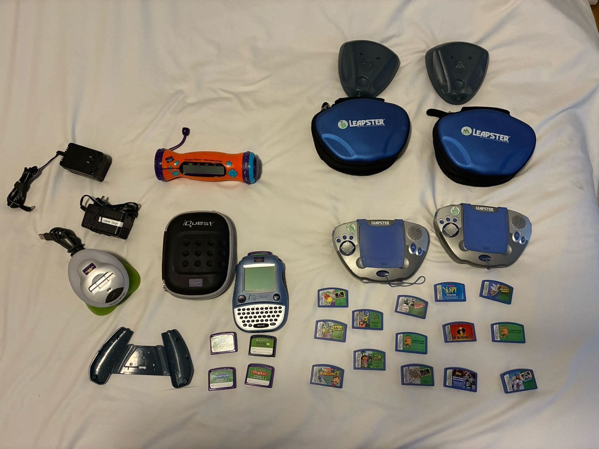 Retro Learning Electronics (Leapster, iQuest)