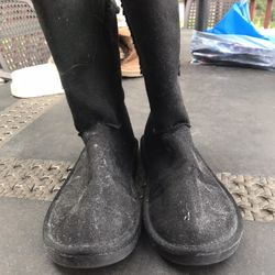Brand New Black Justice Boots Fur lined Women’s 5 