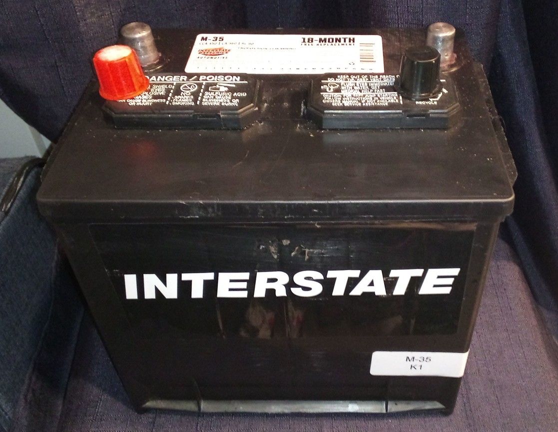 Interstate M-35 450 (cold cranking amps) cca Car Battery