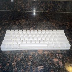 Motospeed CK62 Mechanical Keyboard Blue Switches.