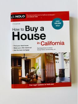 How To Buy a House in California Book