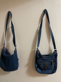 Two Jean purses