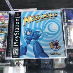 Megaman 8 Ps1 $35 Gamehogs 11am-7pm