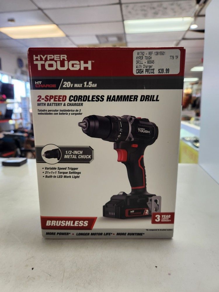 Hyper Tough Hammer Drill
