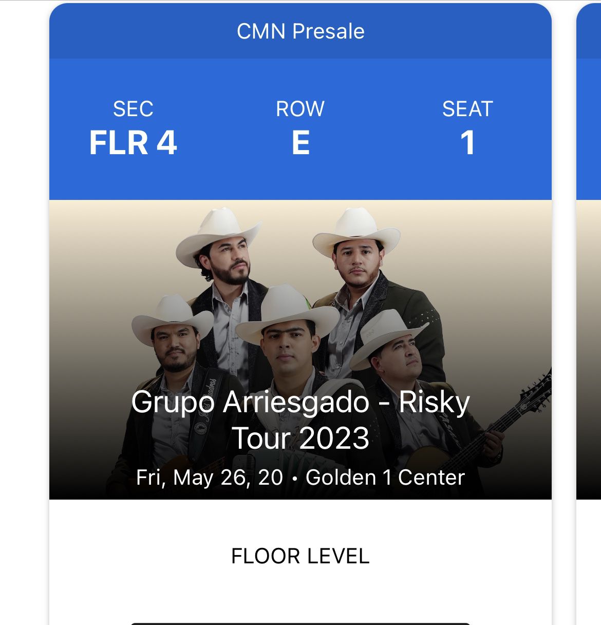 Grupo Arriesgado Concert Tickets