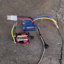 RC Car Vintage Motor And Esc