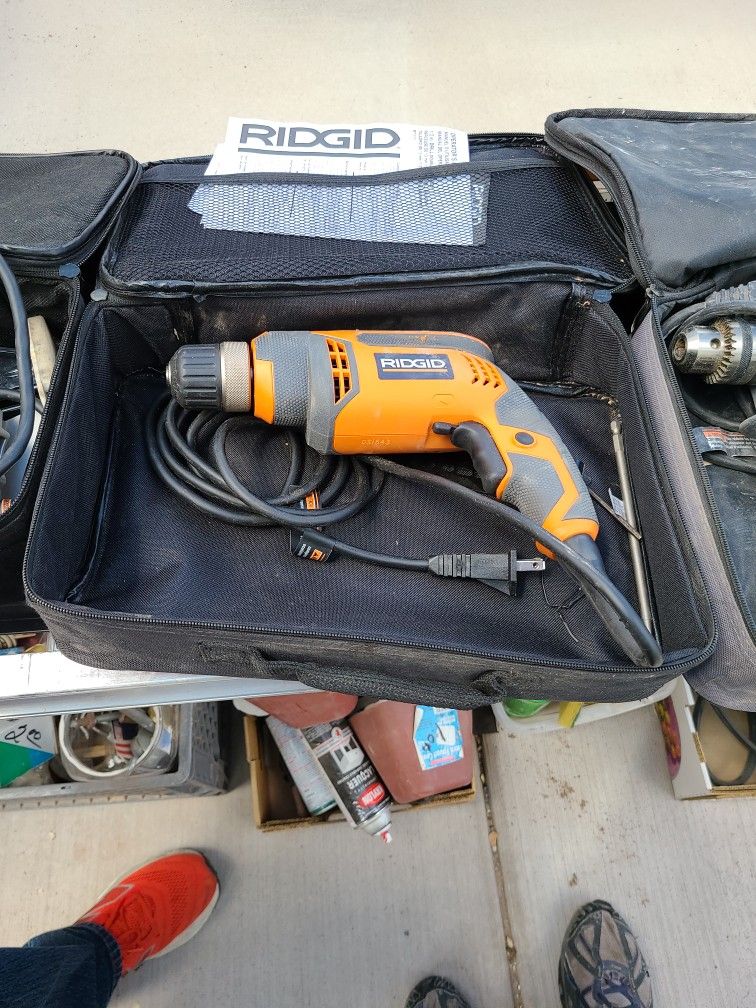 Rigid 3/8in Power Drill