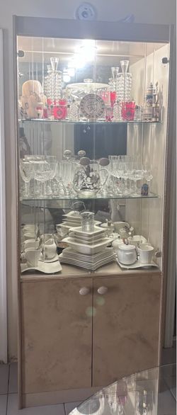 Modern Curio / Display Cabinet
