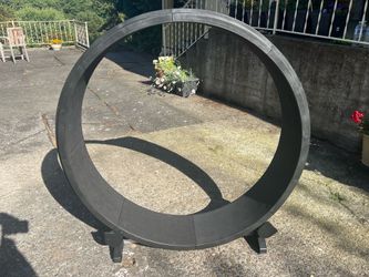 One fast cat running wheel 48" tall/wide