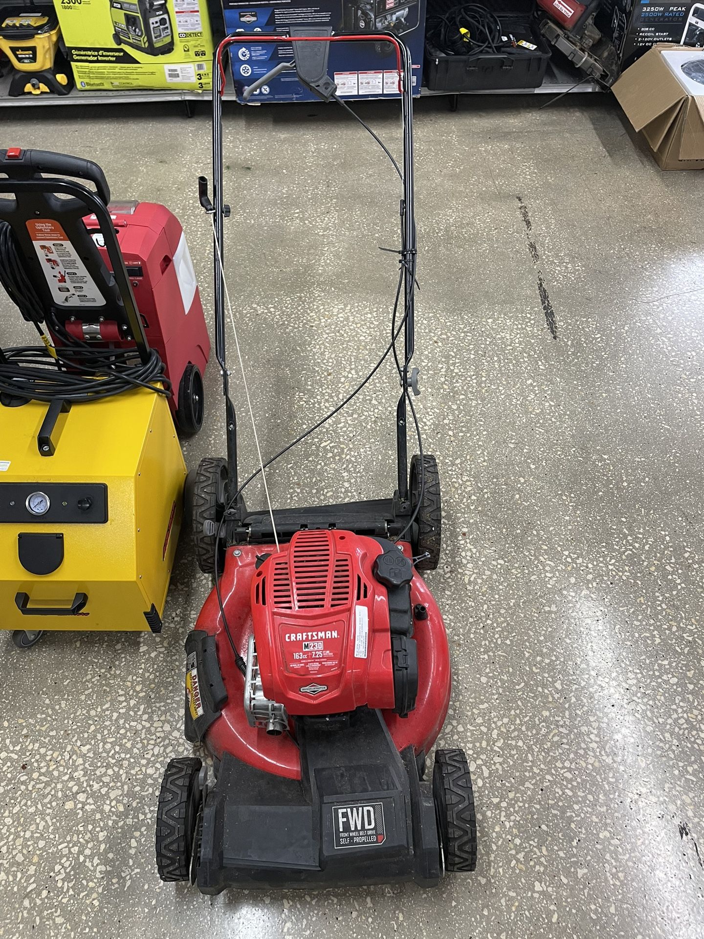 Self Propelled Lawn Craftsman Briggs And Stratton 190cc Lawn Mower