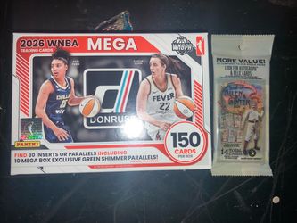 WNBA donruss 2026 trading cards