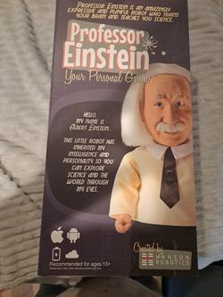 Albert Einstein Interactive Robot