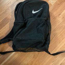 Backpack Black Nike Mesh 