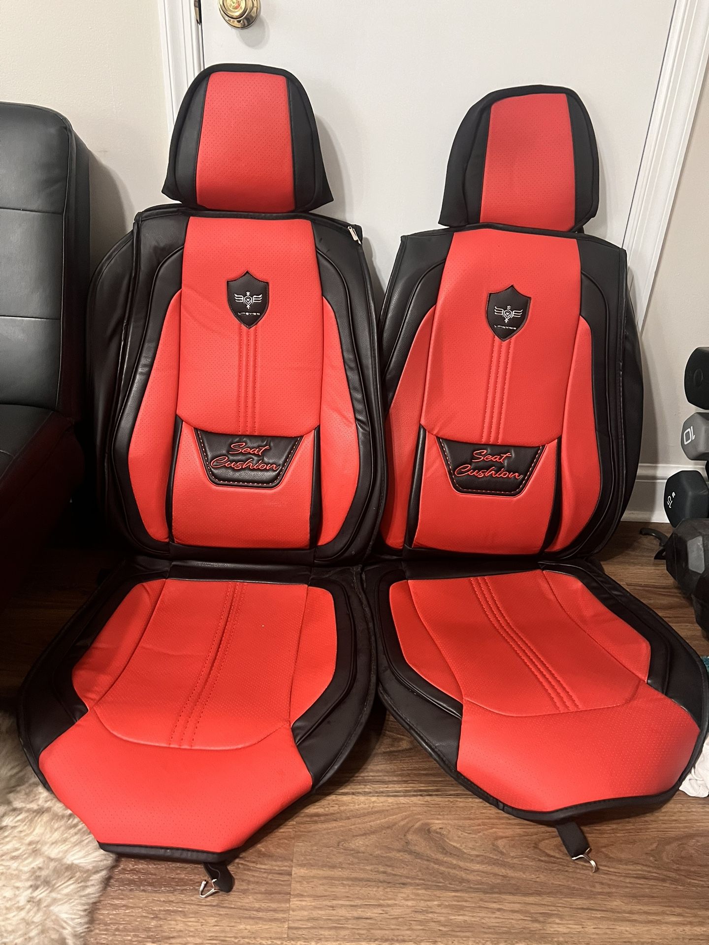 Red & Black Seat Covers