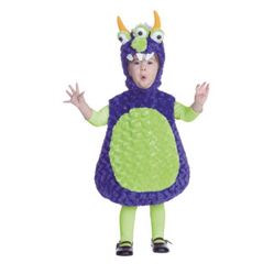 3-Eyed Monster Toddler Halloween Costume