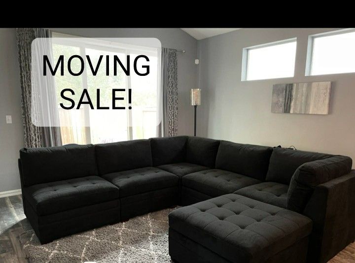 Modular Sectional Couch Sofa With Storage Ottoman Thomasville