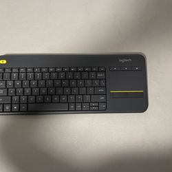 Logitech K400 Wireless Touch TV Keyboard With Easy Media Control 