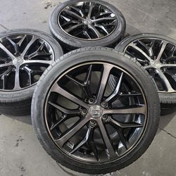 Honda civic original wheels and tire for sale 18inch 5×114.3
