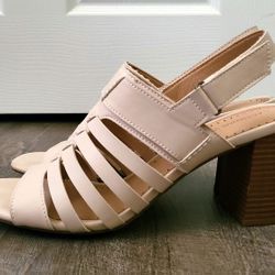Womens Heels- Beige