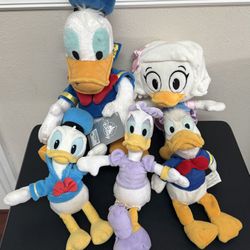 Disney Donald Daisy Plush Toy Dolls just $8 for all 