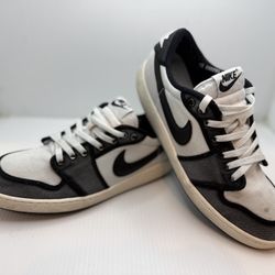 Mens Size 12 Air Jordan KO 1 Low White Black Lifestyle Shoe DX4981 100