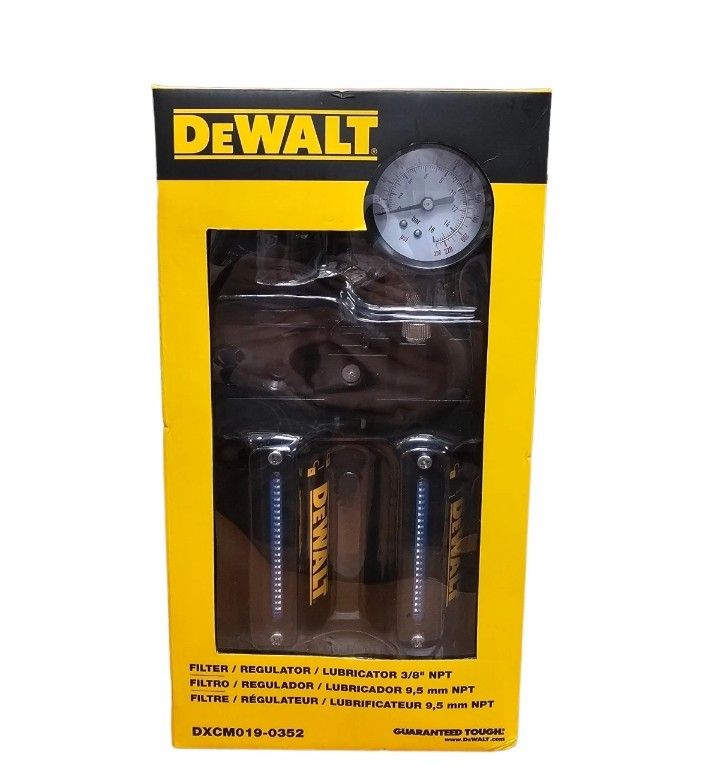 dewalt filter regulator lubicator 3/8 NPT